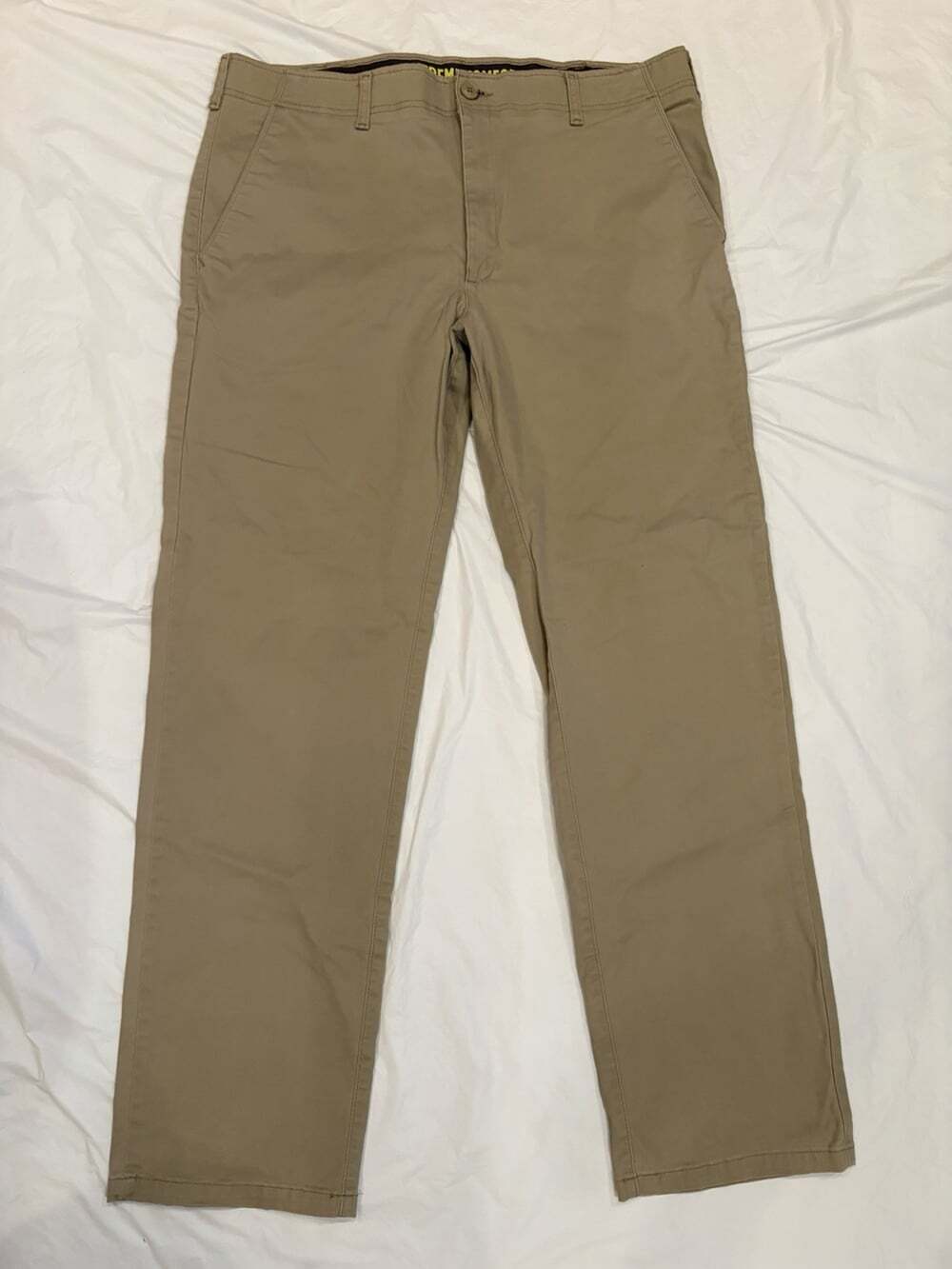 Lee Extreme Comfort Pants Men's 40x34 Tan Straight Fit